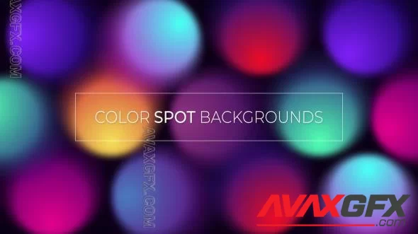 MA - Color Spots Backgrounds 1362227