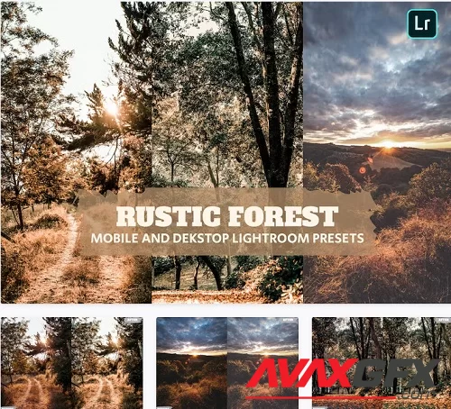 Rustic Forest Lightroom Presets Dekstop and Mobile - X2FUG66