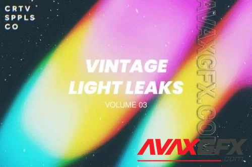 CreativeMarket - Vintage Light Leaks V3 - 21336441