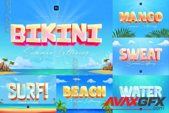 Summer Text Effects