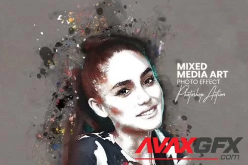 Mesmerizing Mixed Media Art - 13450126
