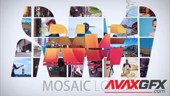 Mosaic Logo Intro 46334215 [Videohive]