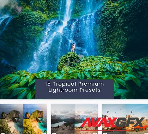 15 Tropical Premium Lightroom Presets - FG8CKHD