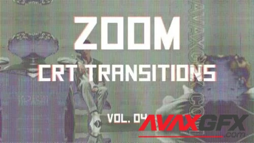 CRT Zoom Transitions Vol. 04 46176065 [Videohive]