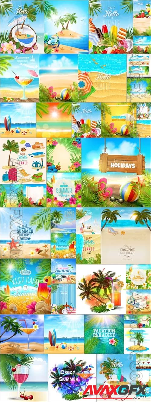 50 Summer - vector collection