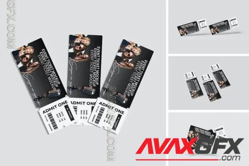 Event Ticket Mockup