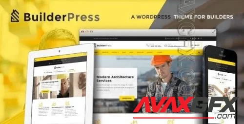 ThemeForest - BuilderPress v1.2.4 - Construction and Architecture WordPress Theme - 20008330