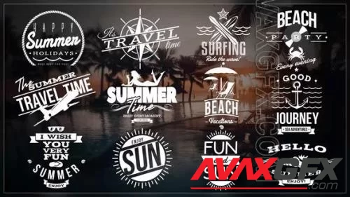 Videohive - Summer Beach Titles - 46294558