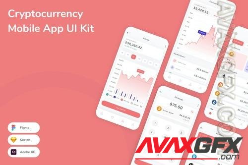 Cryptocurrency Mobile App UI Kit