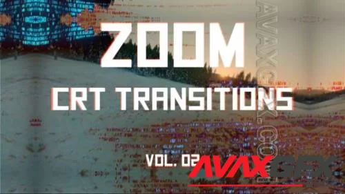 CRT Zoom Transitions Vol. 02 46176034 [Videohive]