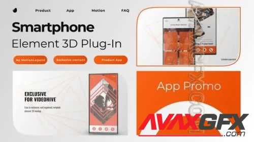 Phone Element 3D Promo 46207391 [Videohive]