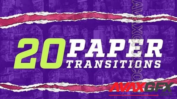 Torn Paper Transitions 46358587 [Videohive]