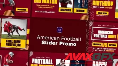 Videohive - American Football Slide Promo 45935264