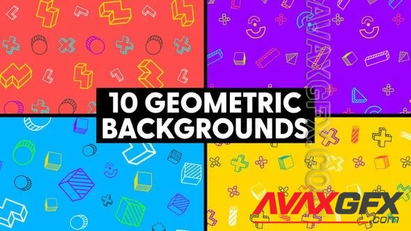 Geometric Backgrounds 46352915 [Videohive]