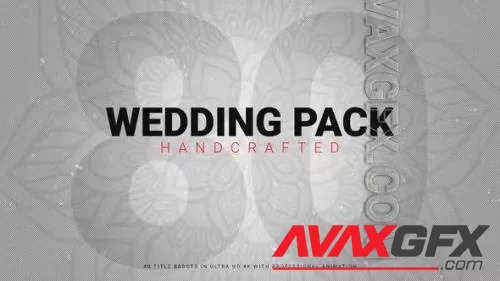 Videohive - Wedding Pack 80+ Handcrafted - 46294281