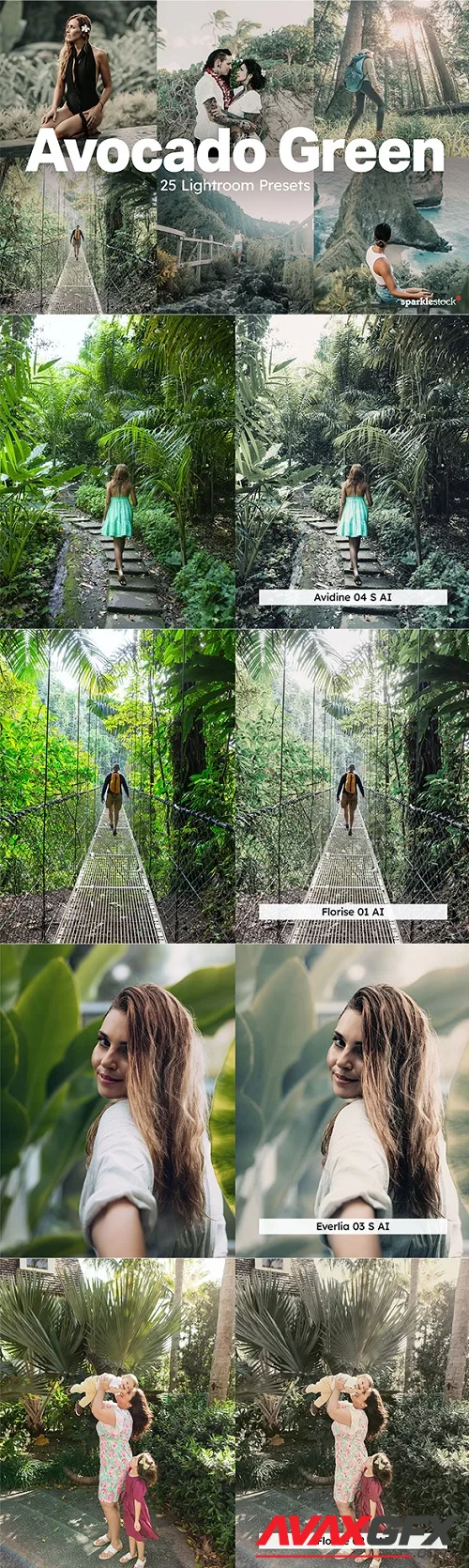 20 Avocado Green Lightroom Presets  - 45945108