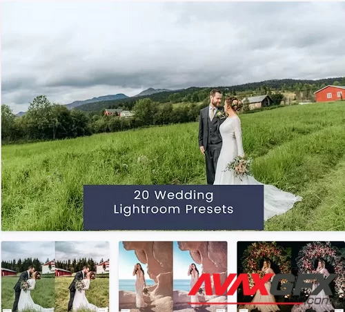 20 Wedding Lightroom Presets - 5PEBVKW