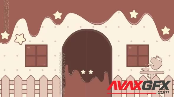 MA - Candy House Cartoon Background Pack 1445809