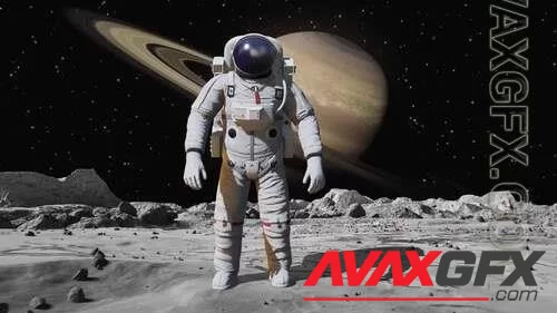 MA - Astronaut Waving On Alpha Loop 1373966