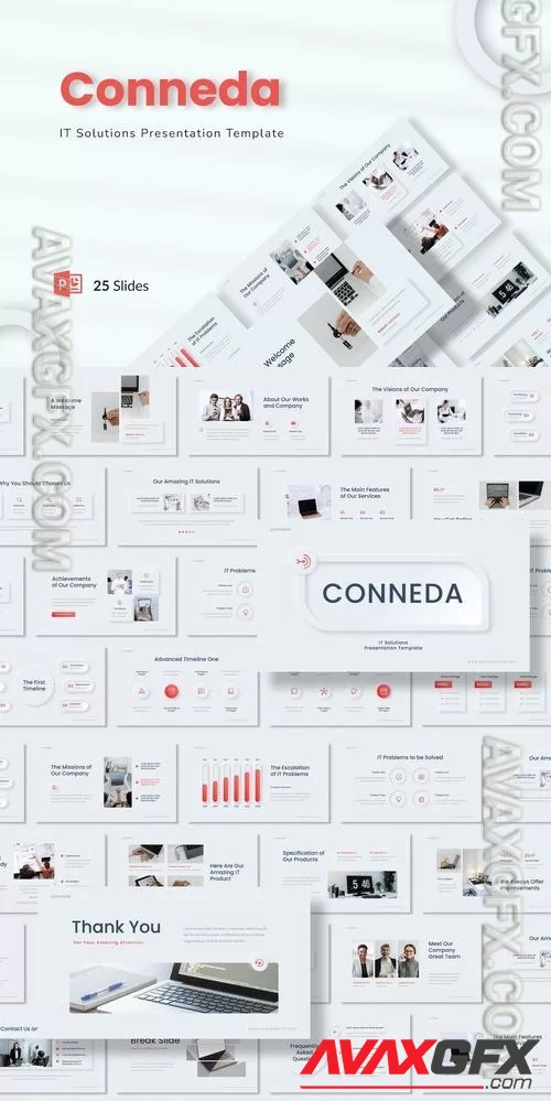 Conneda - IT Solutions Presentation PowerPoint