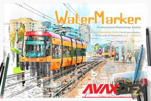 WaterMarker Photoshop Action - 19976406