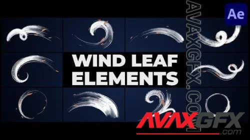 Wind Leaf Elements | After Effects 46207478 [Videohive]