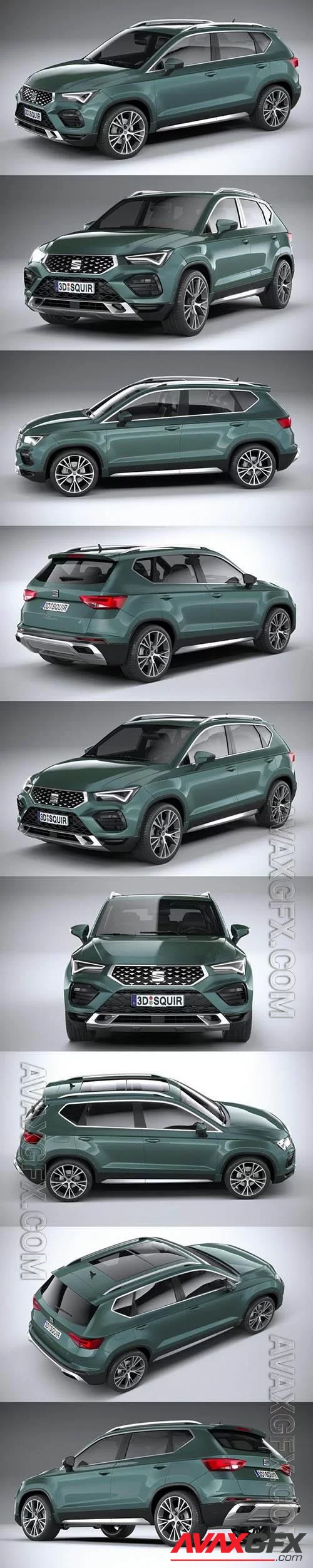 Seat Ateca 2020 - 3d model