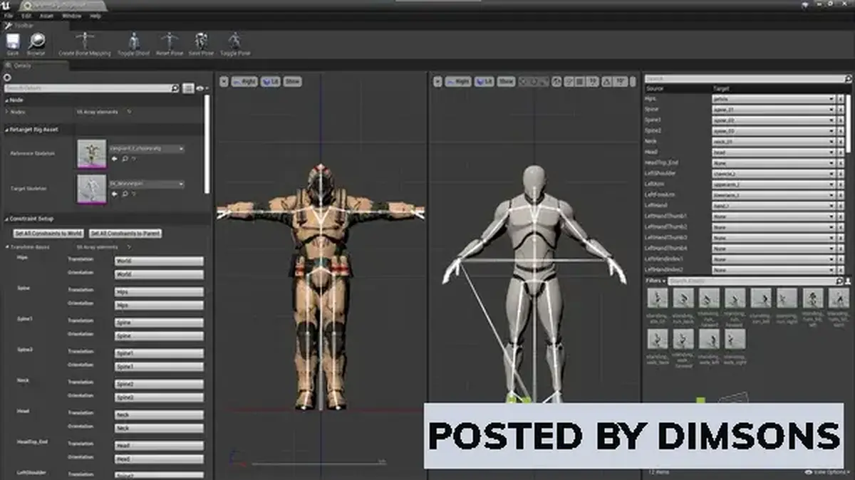 Unreal Engine Code Plugins Animation Retarget Toolkit v5.2