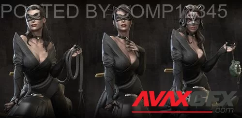 XM Studios - Catwoman 3D Print