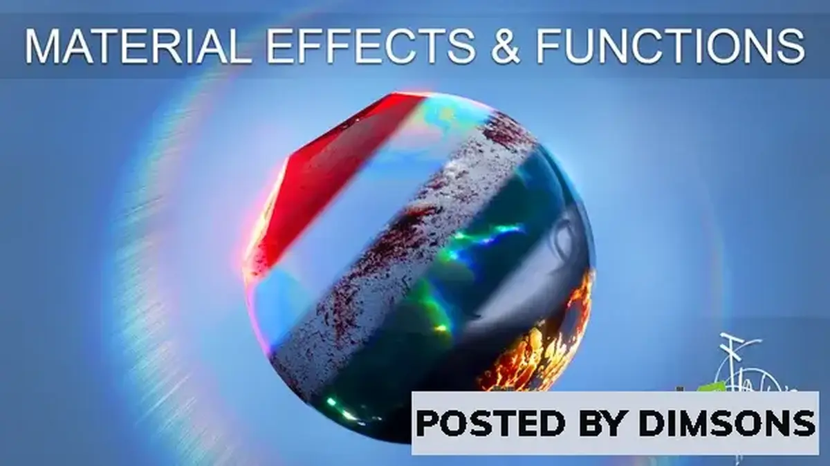 Unreal Engine Textures & Materials Baltic VFX : Material functions and effects library