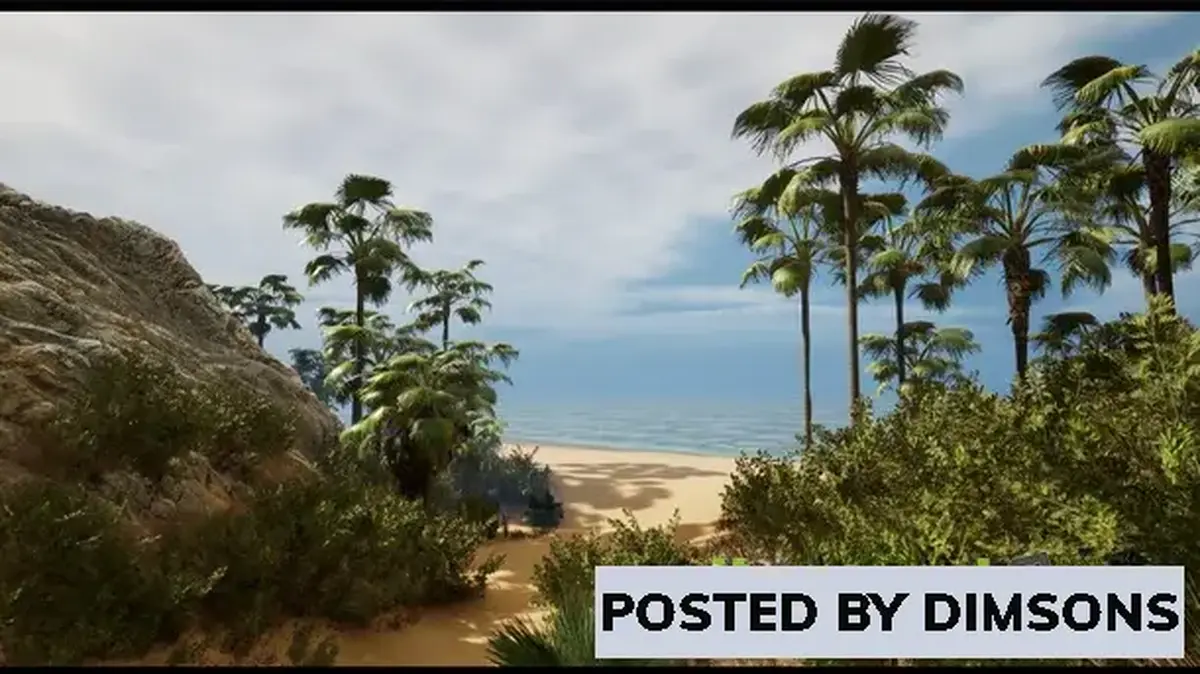 Unreal Engine Environments Beach and Coast Environment v4.26-4.27, 5.0-5.2