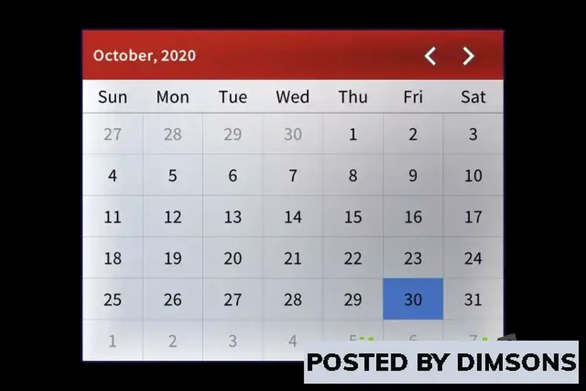 Unity Tools Date Picker Pro - Calendar for Unity v1.2.1