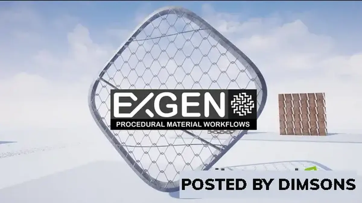 Unreal Engine Textures & Materials EXGEN Procedural Materials v5.1