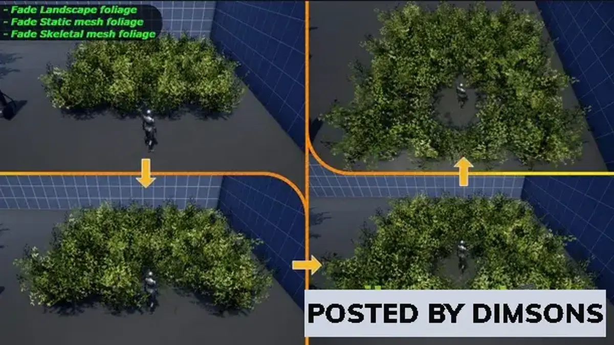 Unreal Engine Blueprints Fade Anything v5.1