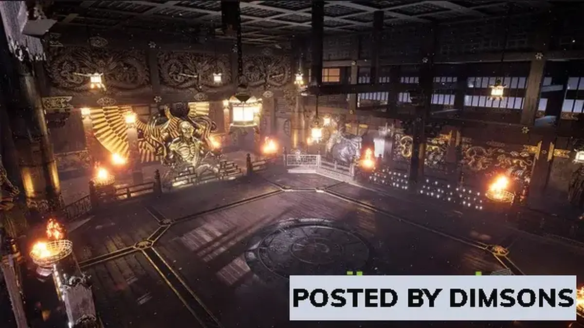 Unreal Engine Environments Fighting Stage Environment v5.0-5.2