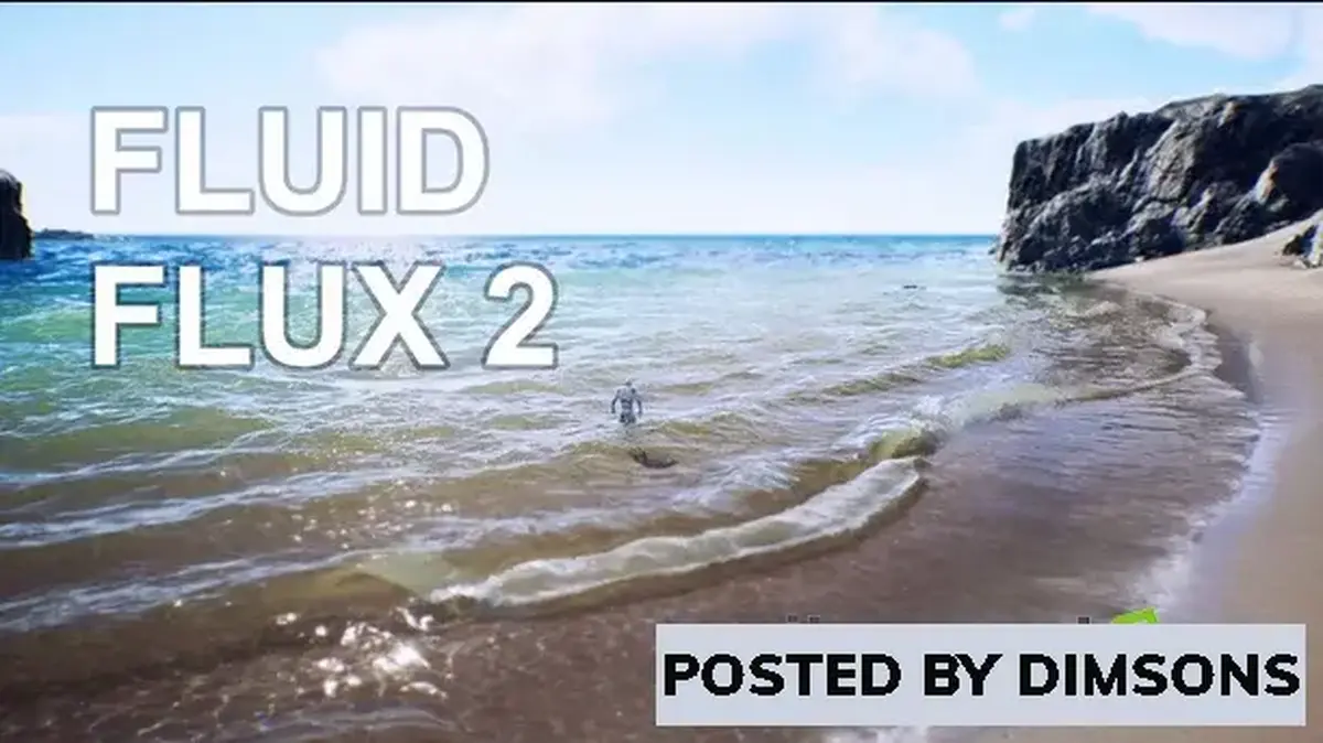 Unreal Engine Blueprints Fluid Flux v2 (5.2)