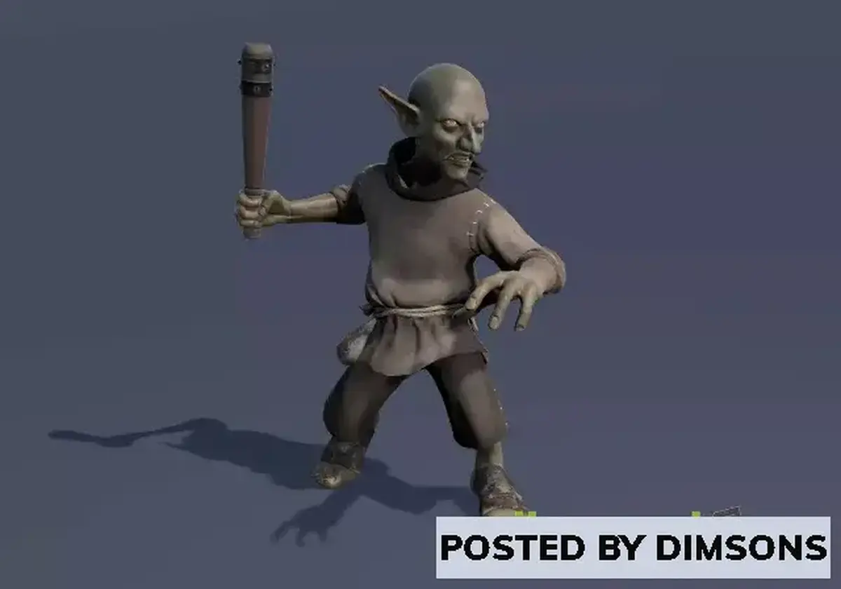 Unity 3D-Models Goblin v1.0