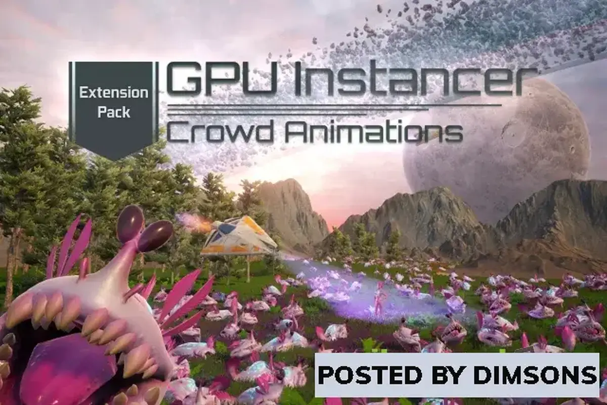 Unity Tools GPU Instancer - Crowd Animations v1.1.5
