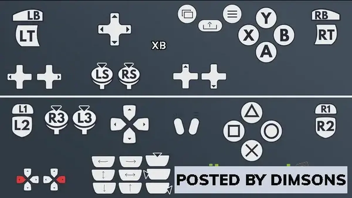 Unreal Engine 2D Assets Input Keys Icon Pack V2 v4.27, 5.0-5.2