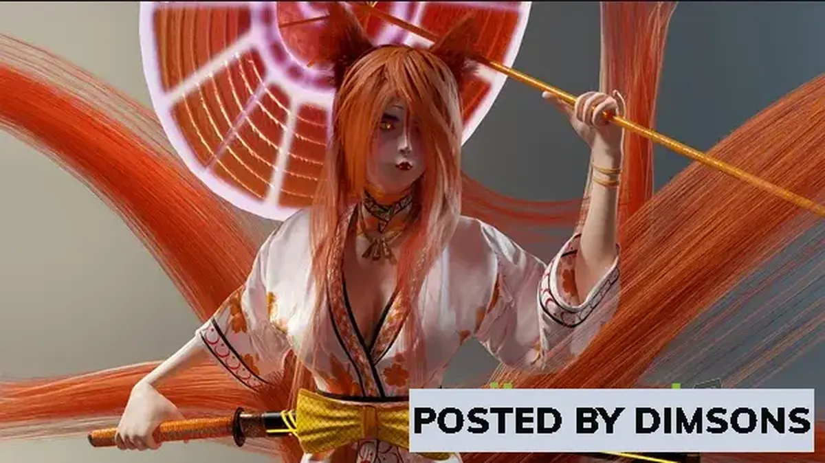 Unreal Engine Characters Kitsune (Modular) v4.18-4.27, 5.0-5.2