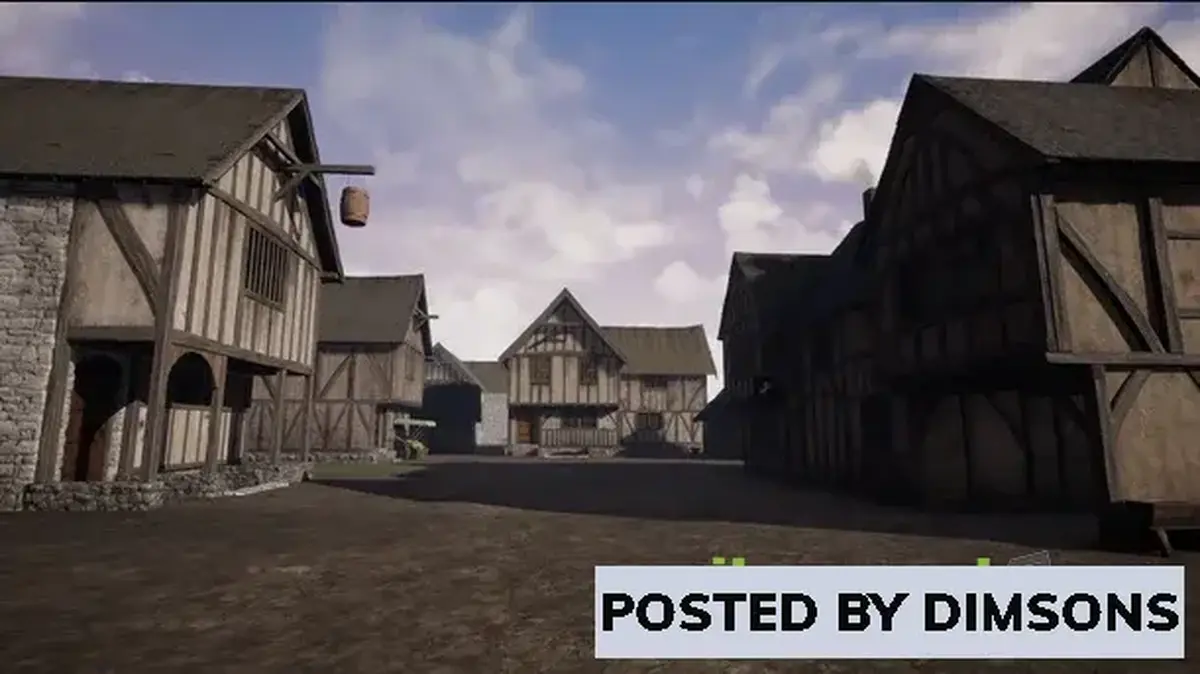 Unreal Engine Environments Medieval Buildings Volume 1 v5.1