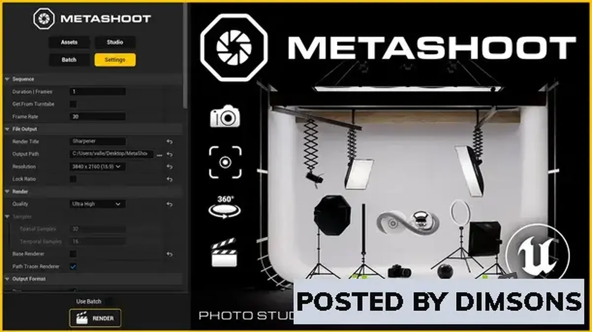 Unreal Engine Code Plugins MetaShoot v3.2 (5.2)