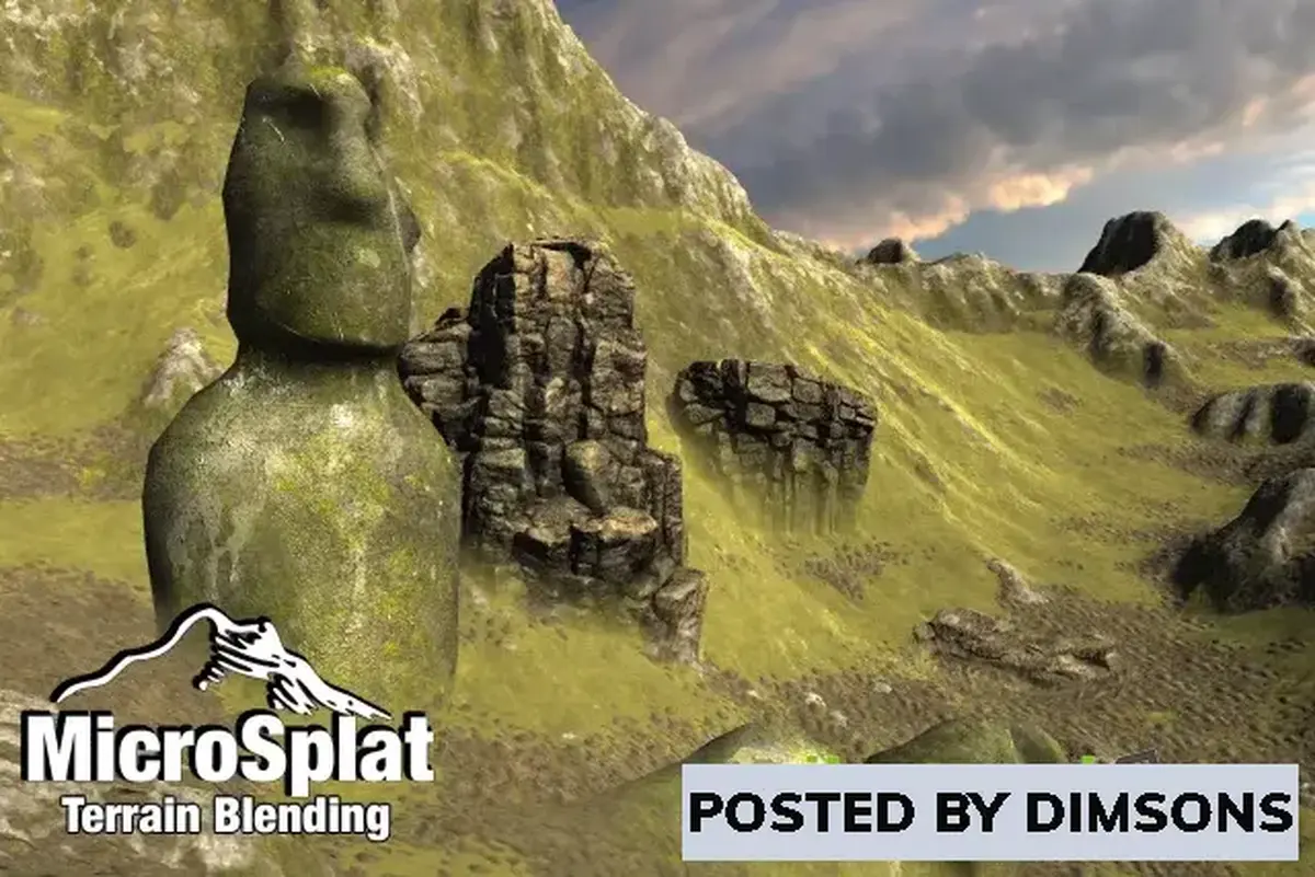 Unity Tools MicroSplat - Terrain Blending v3.9.40