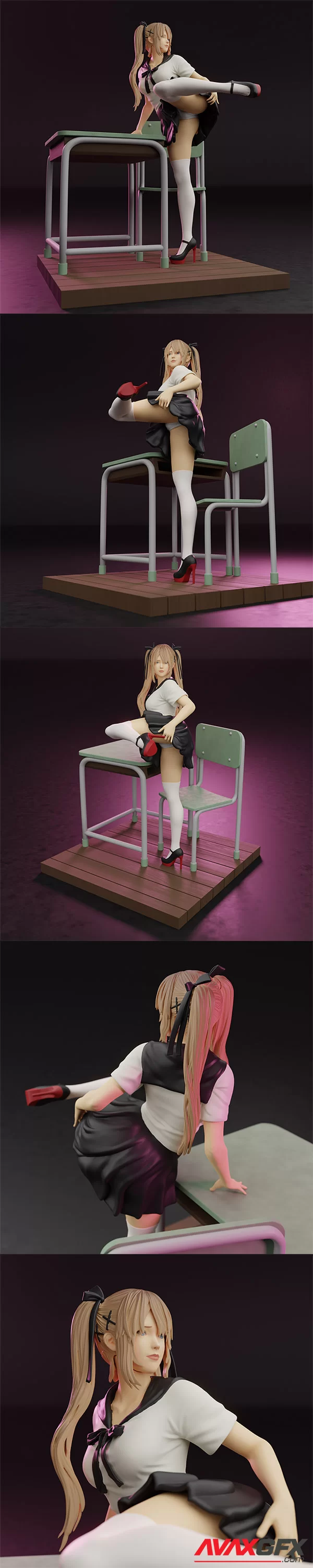 Miyo Studio – Marie Rose – 3D Print