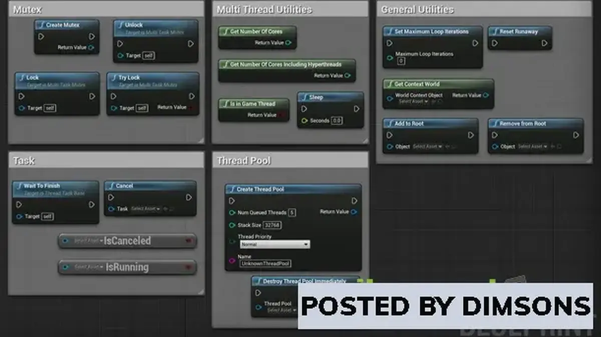 Unreal Engine Code Plugins Multi Task 2 (Multi-threading & Procedural Plugin)