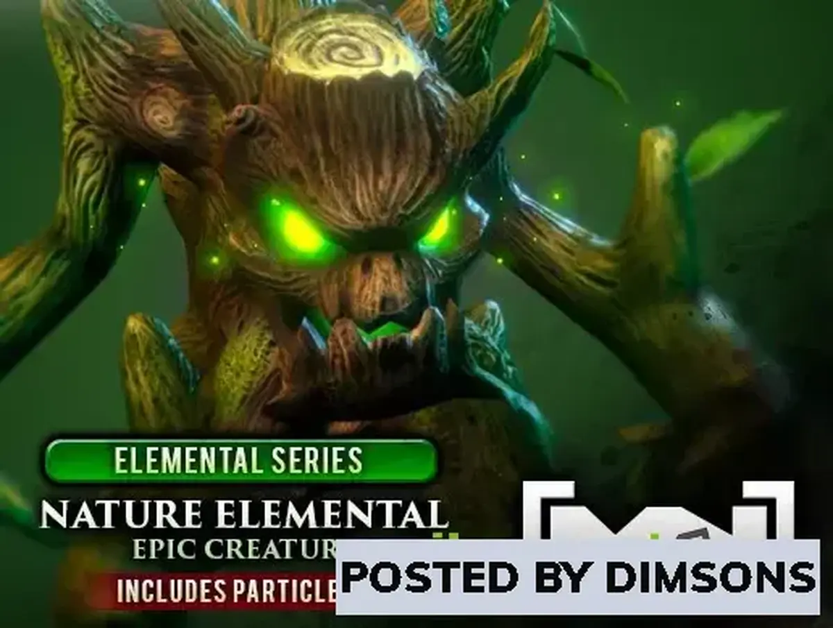 Unity 3D-Models Nature Elemental Epic Creature v1.0