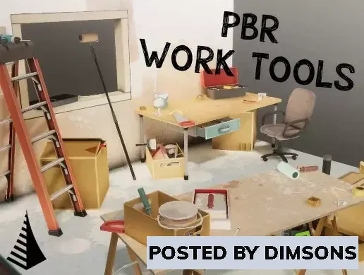 Unity 3D-Models PBR Work Tools v1.0