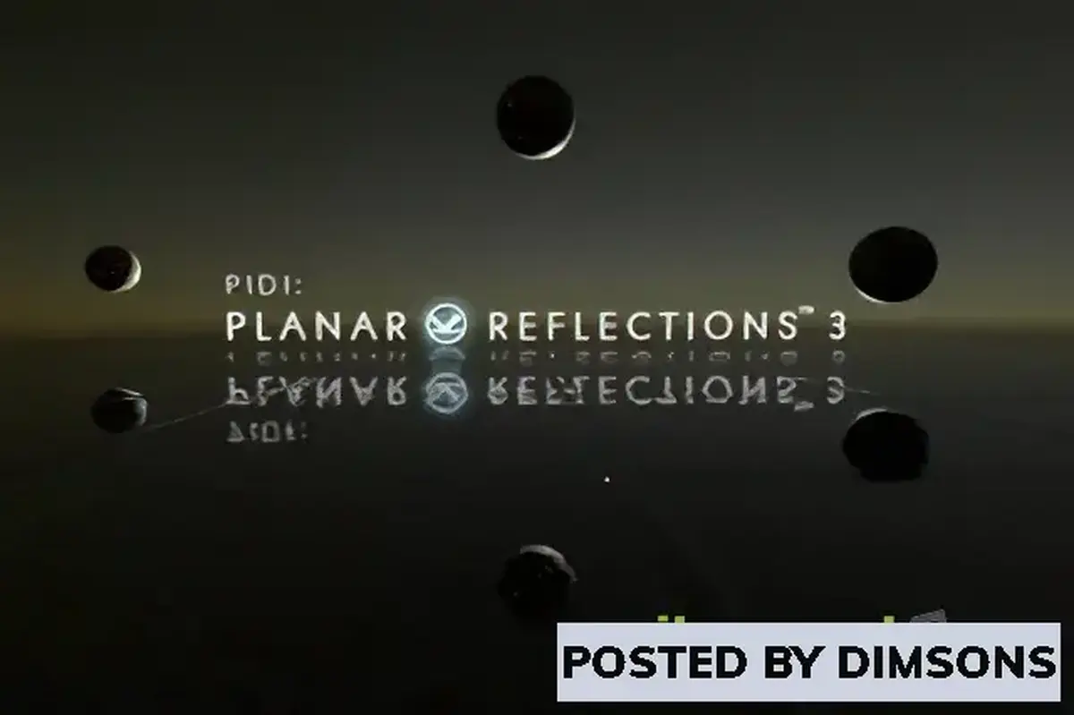 Unity Tools PIDI Planar Reflections 3 - Standard Edition v3.9.0