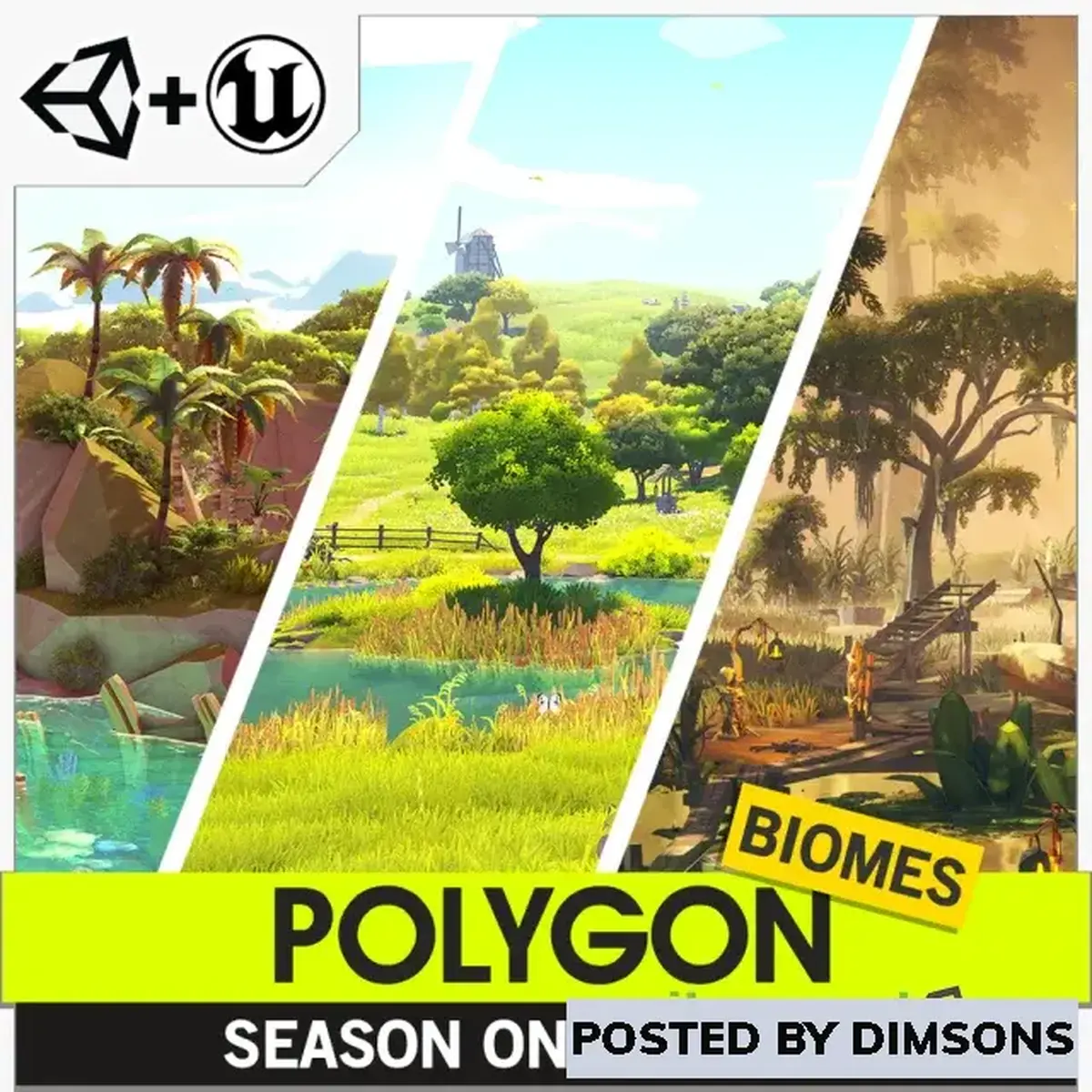 Unreal Engine Environments POLYGON - Nature Biomes - Season One (UE) v4.27+