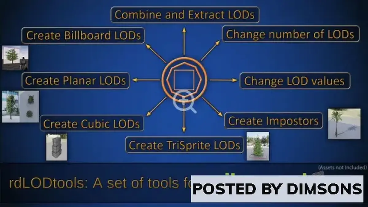 Unreal Engine Code Plugins rdLODtools v5.3